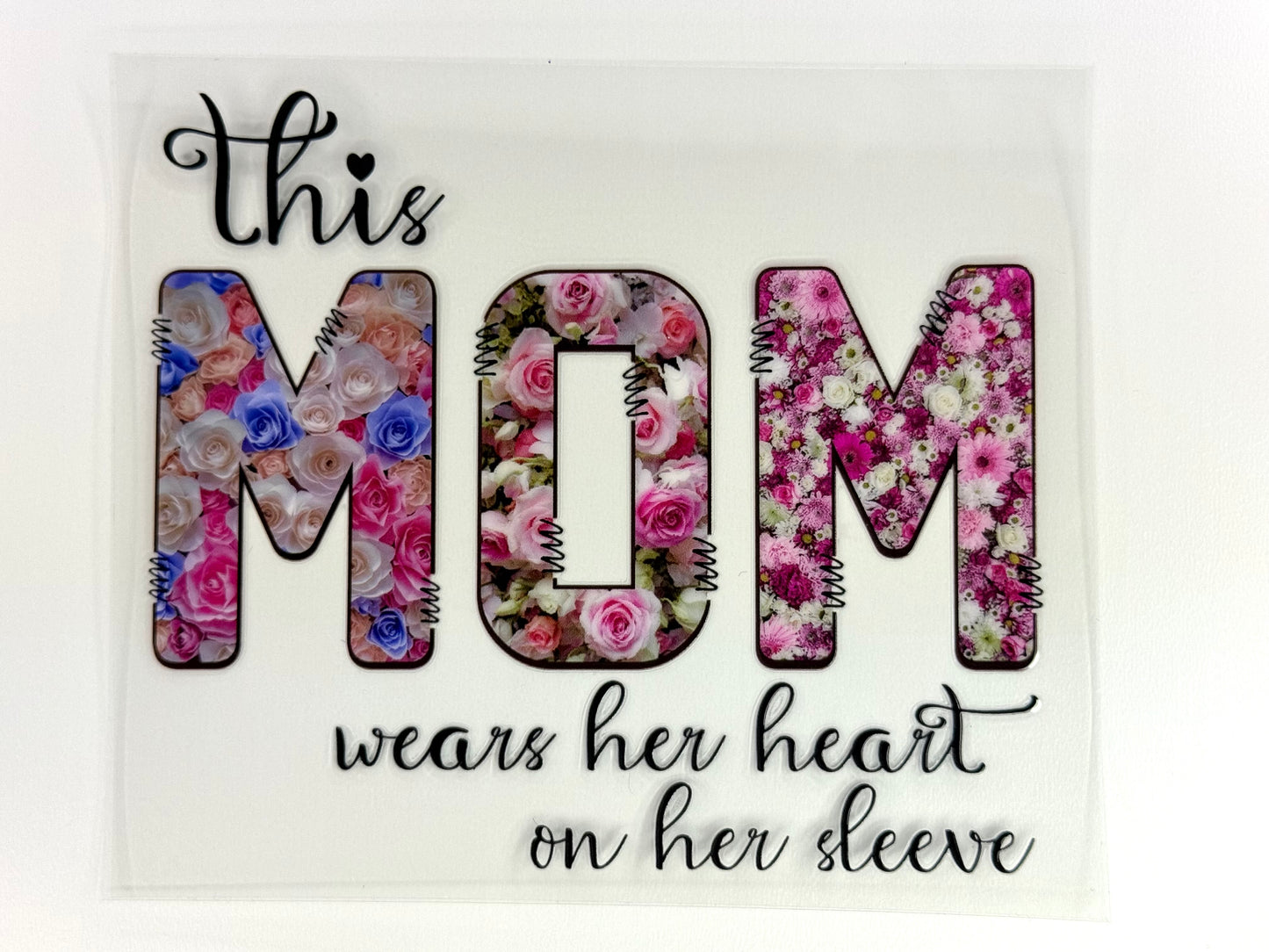 This mom wears her heart on her sleeve