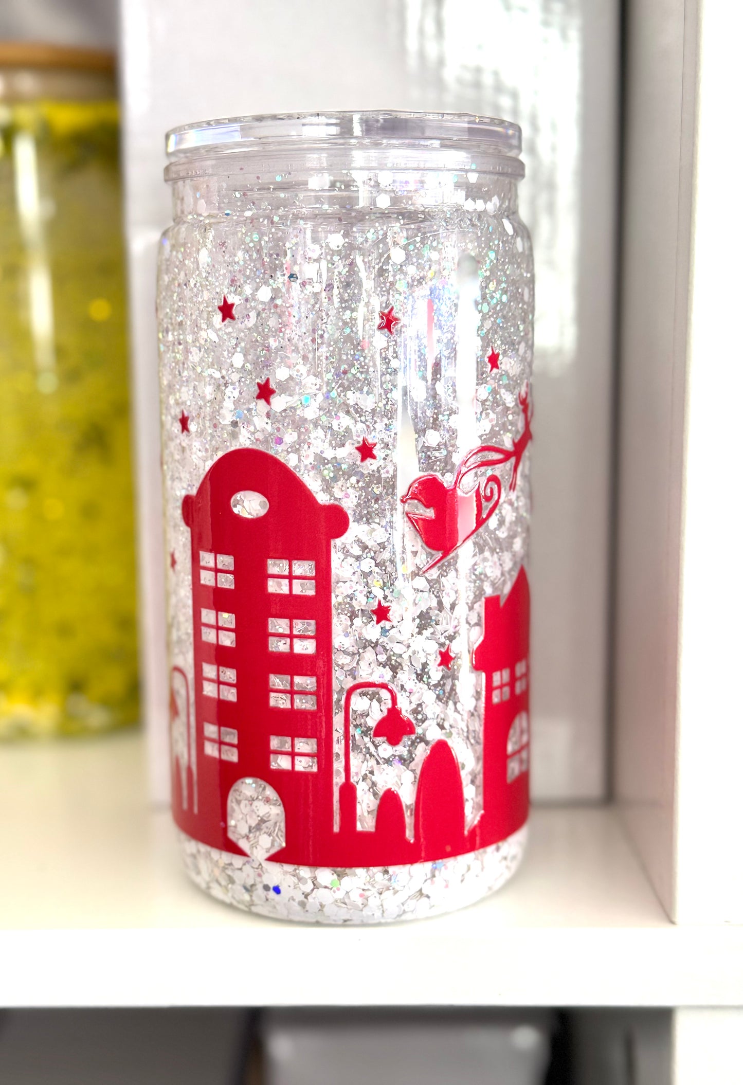 Christmas Themed Acrylic Cup