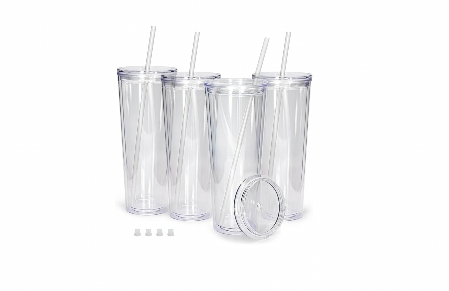 24 oz Acrylic Snowglobe Tumbler