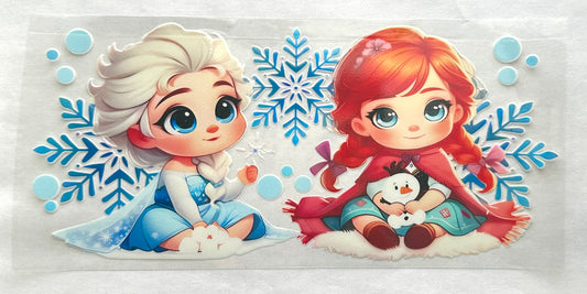 Baby Anna and Elsa