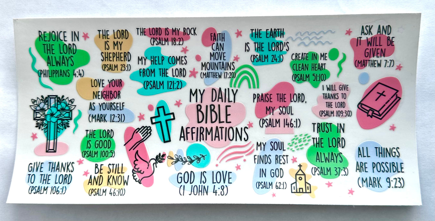 Daily Bible Affirmations