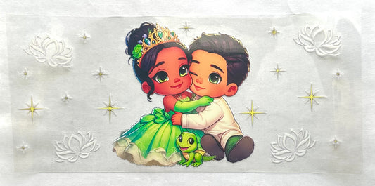 Baby Tiana and prince