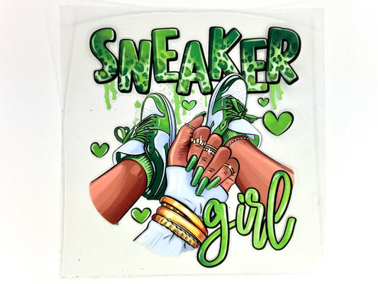 Green Sneaker Girl