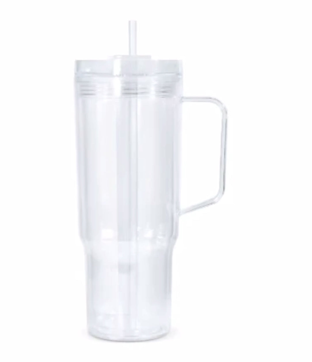 40 oz Acrylic Snowglobe Tumbler