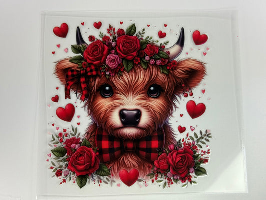 Cow with Rose Crown