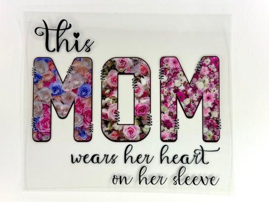 This mom wears her heart on her sleeve
