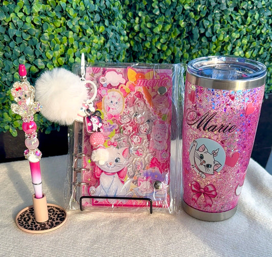 Marie the Cat Journal/Cup Set
