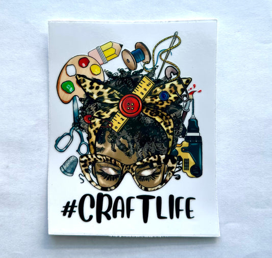 #Craftlife Decal