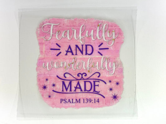 Fearfully and wonderfully made