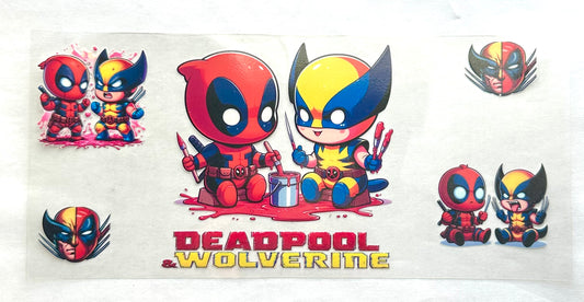 Baby Deadpool Wolverine