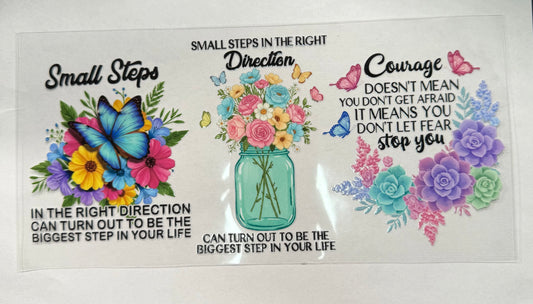 SMALL STEPS IN THE RIGHT DIRECTION