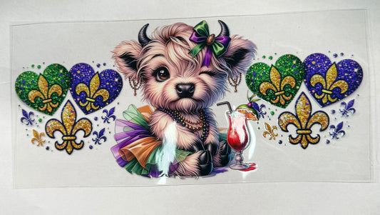 MARDI GRAS COW